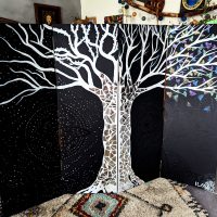 L'arbre aux papillons (2022-paravent) paravent-ilmao-toiles